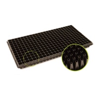 アウトレットプラグトレー 黒 手植え用