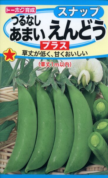 つるなしあまいえんどう プラス