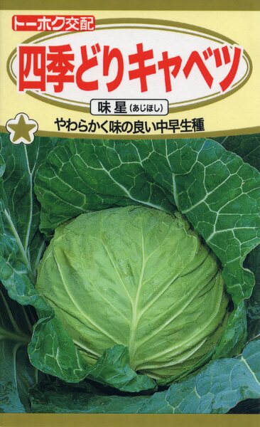 F1 四季どりキャベツ 味星