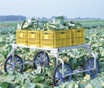 楽太郎 アルミ製 収穫台車