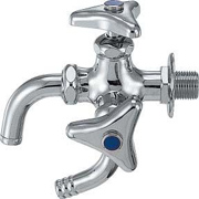 万能ホーム双口水栓