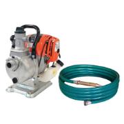 工進 エンジンポンプ 25ミリ(4サイクル)SEV-25FZR 洗浄ホース付き