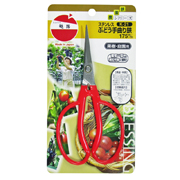 越路 ステンレスぶどう手曲り鋏