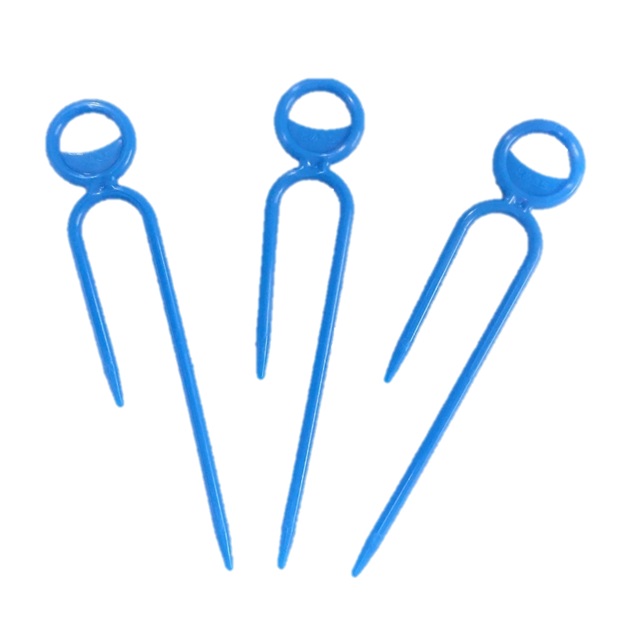 ニューとめきち（つる止め具）(赤 (200ヶ入り）): 農業資材