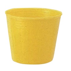 カラーポット　黄色