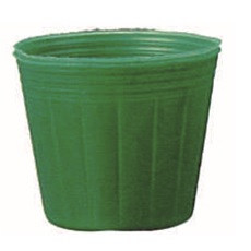 カラーポット　緑