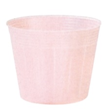 カラーポット　うすずみ桜