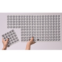 ＴＫカットトレー　白黒