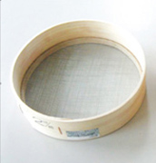 国産桧丸フルイ　亜鉛