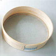 国産桧丸フルイ　ステンレス