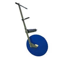 畦シート張り機