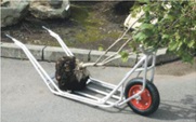 植木運搬用一輪車