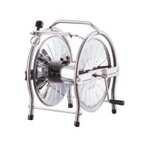 ホースリール（ステンレス製）小型