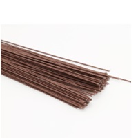 地巻きワイヤー　チャ