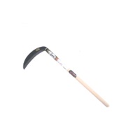 雑草鎌　青鋼　２１０ミリ　５４０mm柄