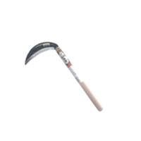 鍛錬中厚鎌（片刃）１８０ミリ３６０mm柄