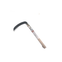 金星両刃中厚鎌（鋼付）１８０ミリ３３０mm尻付柄