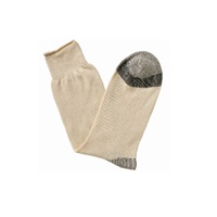 純綿軍足　生成　5足組