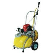 工進　タンクキャリー付きエンジン動噴　ガーデンスプレーヤー