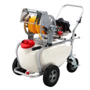 工進　タンクキャリー付きエンジン動噴　ガーデンスプレーヤー