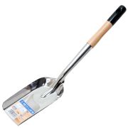 千吉　木柄ステンレス炭十能