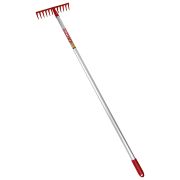 千吉　アルミ柄１２本爪レーキ