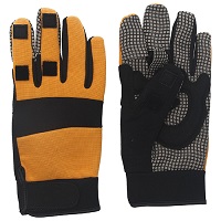 刈払機用防振脱着手袋