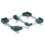 伸縮式コンテナ台車（6輪タイプ）